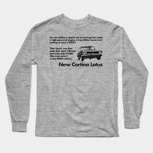 FORD CORTINA MK II - advert Long Sleeve T-Shirt